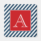 Monogrammdesign Magnet (Vorne)