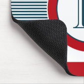 Monogrammdesign Mousepad (Ecke)