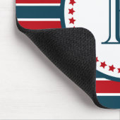 Monogrammdesign Mousepad (Ecke)