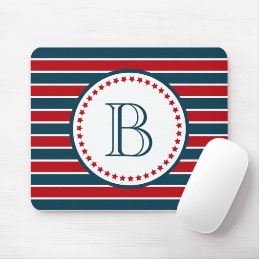 Monogrammdesign Mousepad (Mit Mouse)