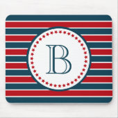 Monogrammdesign Mousepad (Vorne)