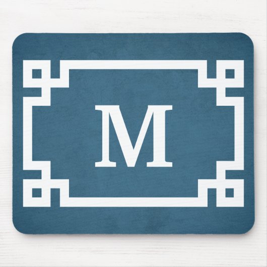 Monogrammdesign Mousepad (Vorne)
