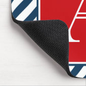 Monogrammdesign Mousepad (Ecke)