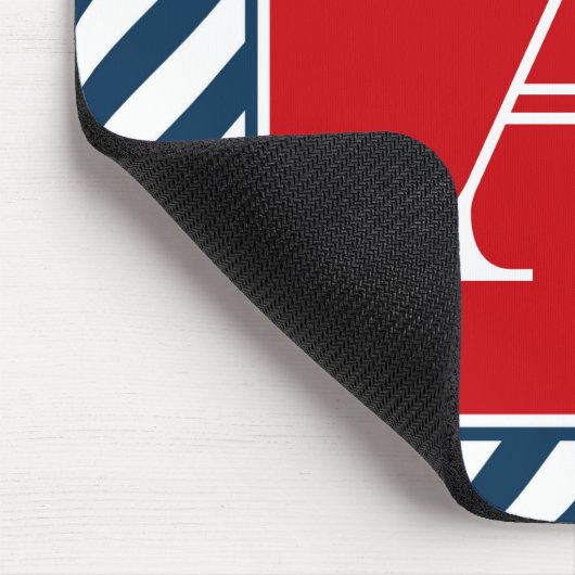 Monogrammdesign Mousepad (Ecke)