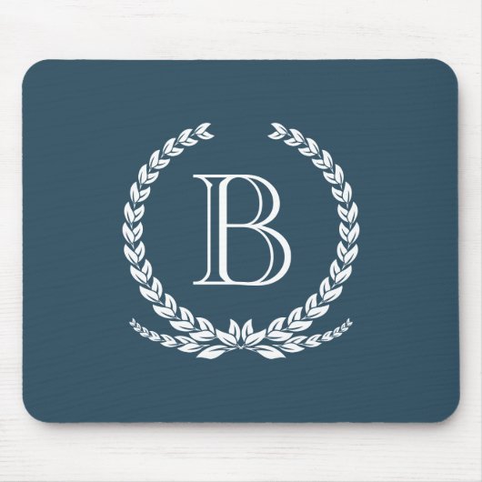 Monogrammdesign Mousepad (Vorne)