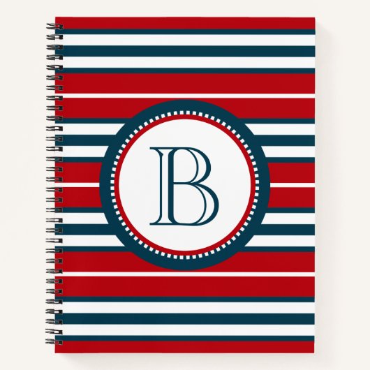 Monogrammdesign Notizblock (Vorderseite)