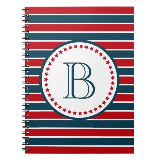 Monogrammdesign Notizblock (Vorderseite)