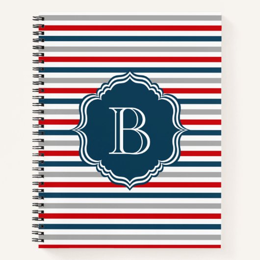 Monogrammdesign Notizblock (Vorderseite)