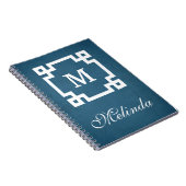Monogrammdesign Notizblock (Rechte Seite)