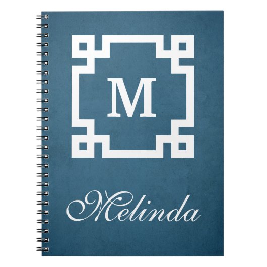 Monogrammdesign Notizblock (Vorderseite)