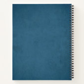 Monogrammdesign Notizblock (Rückseite)