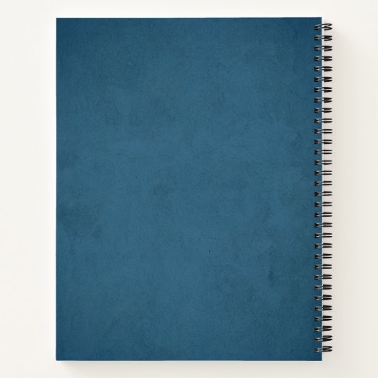 Monogrammdesign Notizblock (Rückseite)