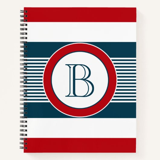 Monogrammdesign Notizblock (Vorderseite)