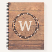 Monogrammdesign Notizblock (Vorderseite)