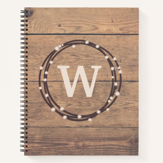 Monogrammdesign Notizblock (Vorderseite)