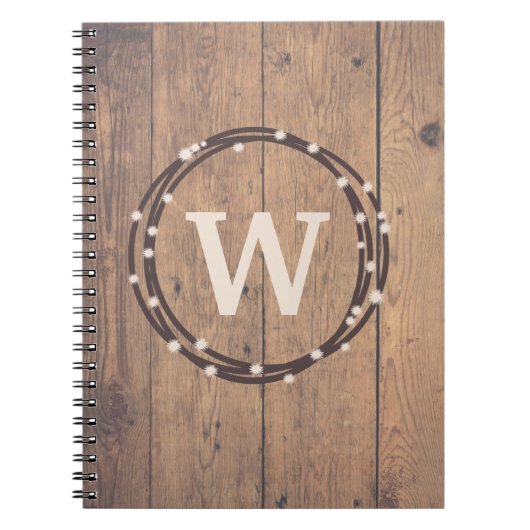 Monogrammdesign Notizblock (Vorderseite)