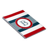 Monogrammdesign Notizblock (Rechte Seite)