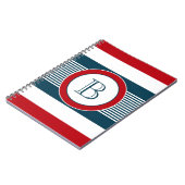Monogrammdesign Notizblock (Linke Seite)