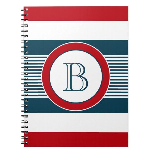 Monogrammdesign Notizblock (Vorderseite)