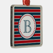 Monogrammdesign Ornament Aus Metall (Rechts)