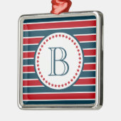 Monogrammdesign Ornament Aus Metall (Links)