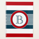 Monogrammdesign Planer (Vorderseite)