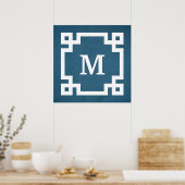 Monogrammdesign Poster (Küche)