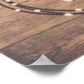 Monogrammdesign Poster (Ecke)