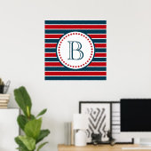 Monogrammdesign Poster (Heimbüro)