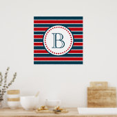 Monogrammdesign Poster (Küche)