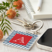 Monogrammdesign Schlüsselanhänger (Vorderseite rechts)