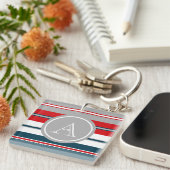 Monogrammdesign Schlüsselanhänger (Vorderseite rechts)