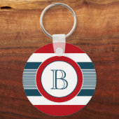 Monogrammdesign Schlüsselanhänger (Vorderseite)