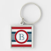 Monogrammdesign Schlüsselanhänger (Vorne)