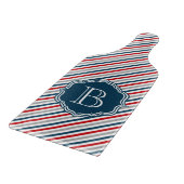 Monogrammdesign Schneidebrett (Ecke)