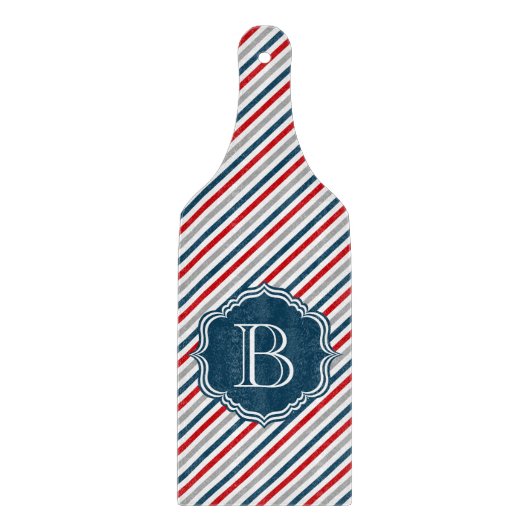 Monogrammdesign Schneidebrett (Vorderseite)