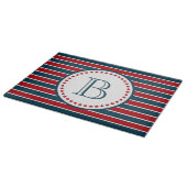 Monogrammdesign Schneidebrett (Ecke)