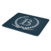 Monogrammdesign Schneidebrett (Ecke)