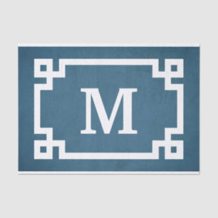 Monogrammdesign Seidenpapier