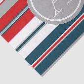 Monogrammdesign Seidenpapier (Ausschnitt)