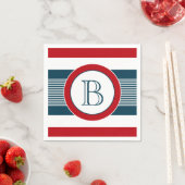Monogrammdesign Serviette (Beispiel)