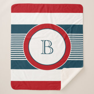 Monogrammdesign Sherpadecke