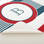 Monogrammdesign Sherpadecke (3/4)