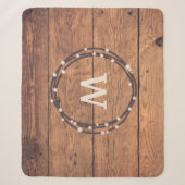 Monogrammdesign Sherpadecke (Vorderseite)