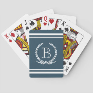 Monogrammdesign Spielkarten