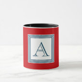 Monogrammdesign Tasse (Zentrum)
