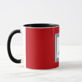Monogrammdesign Tasse (Links)