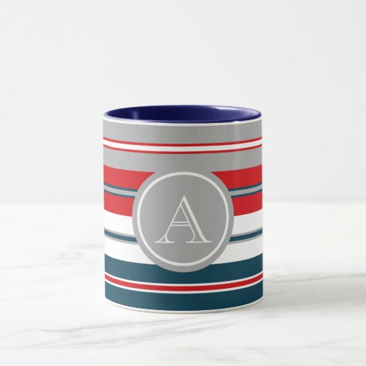 Monogrammdesign Tasse (Zentrum)