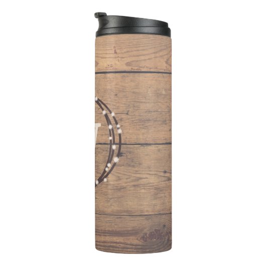 Monogrammdesign Thermosbecher (Nach rechts gedreht)