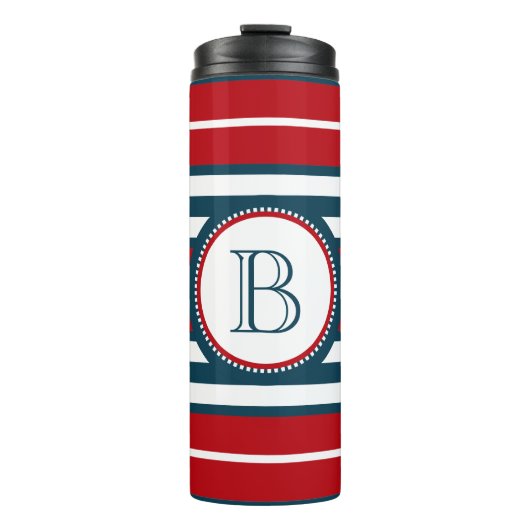 Monogrammdesign Thermosbecher (Vorderseite)